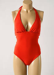 Maillot de bain 1 pièce orange PAIN DE SUCRE pour femme seconde vue