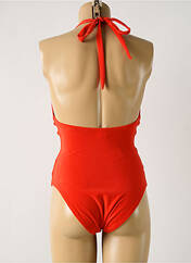 Maillot de bain 1 pièce orange PAIN DE SUCRE pour femme seconde vue