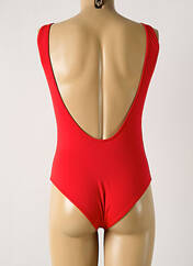 Maillot de bain 1 pièce rouge GRAIN DE SABLE pour femme seconde vue