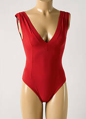 Maillot de bain 1 pièce rouge PAIN DE SUCRE pour femme seconde vue