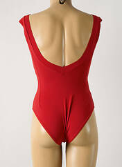 Maillot de bain 1 pièce rouge PAIN DE SUCRE pour femme seconde vue