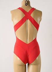 Maillot de bain 1 pièce rouge PAIN DE SUCRE pour femme seconde vue