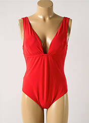 Maillot de bain 1 pièce rouge PAIN DE SUCRE pour femme seconde vue