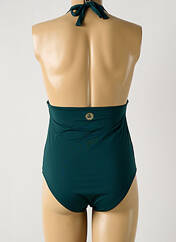 Maillot de bain 1 pièce vert GRAIN DE SABLE pour femme seconde vue