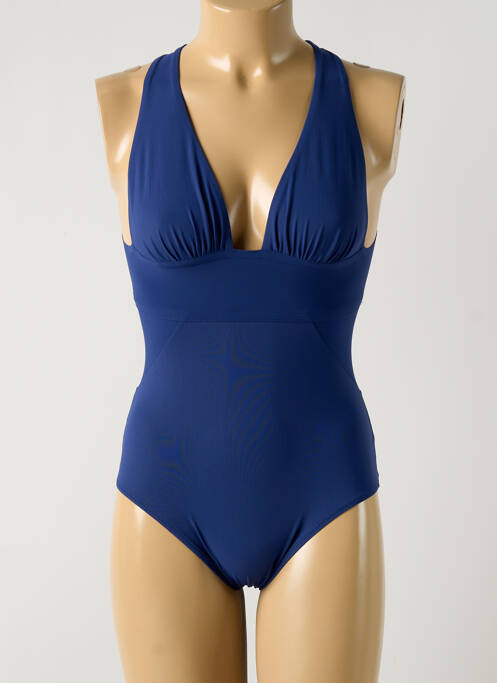 Maillot de bain 1 pièce bleu PAIN DE SUCRE pour femme