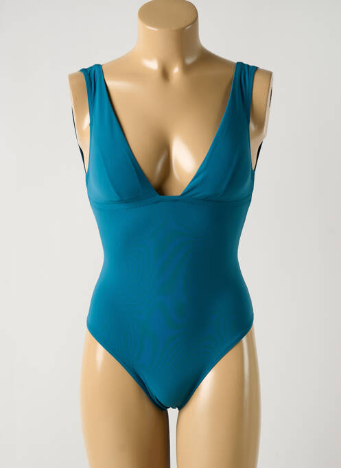 Maillot de bain 1 pièce bleu PAIN DE SUCRE pour femme