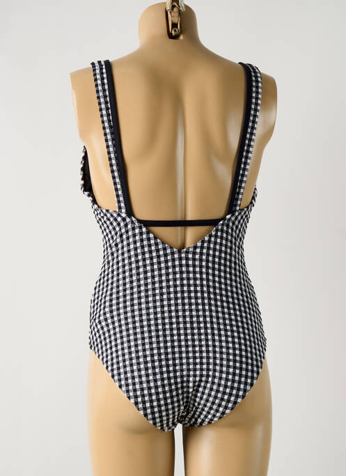 Maillot de bain 1 pièce stretch haut soutien-gorge avec mousse de rembourrage amovible noir SEAFOLLY femme