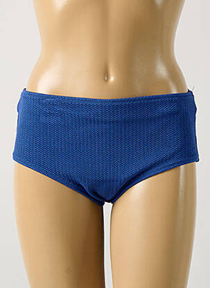 Bas de maillot de bain stretch culotte bleu SEAFOLLY femme