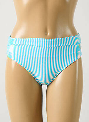 Bas de maillot de bain stretch culotte bleu GRAIN DE SABLE femme