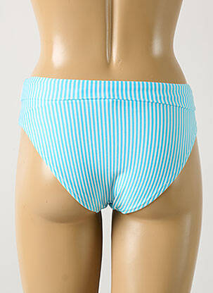 Bas de maillot de bain stretch culotte bleu GRAIN DE SABLE femme