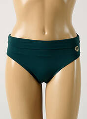 Bas de maillot de bain vert GRAIN DE SABLE pour femme seconde vue