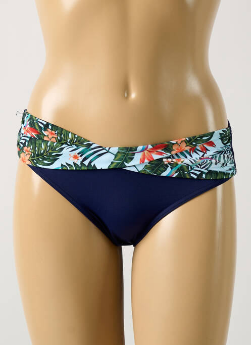 Bas de maillot de bain bleu GRAIN DE SABLE pour femme