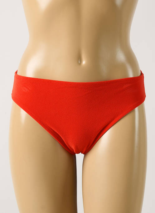 Bas de maillot de bain orange PAIN DE SUCRE pour femme