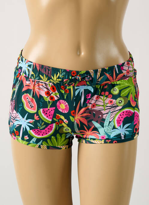 Bas de maillot de bain vert GRAIN DE SABLE pour femme