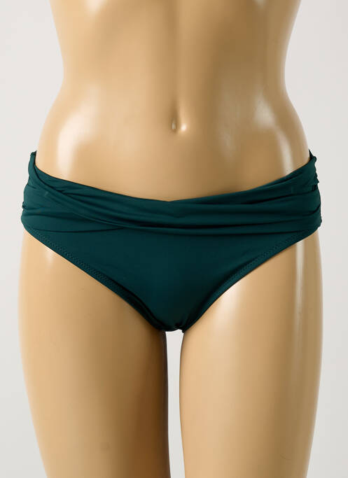 Bas de maillot de bain vert GRAIN DE SABLE pour femme