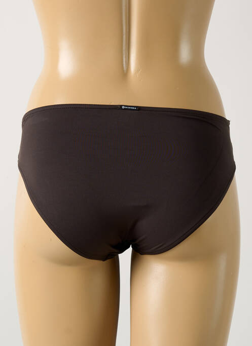 Bas de maillot de bain vert GRAIN DE SABLE pour femme