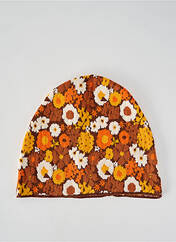 Bonnet orange COMPAÑIA FANTASTICA pour femme seconde vue