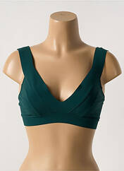 Haut de maillot de bain vert PAIN DE SUCRE pour femme seconde vue