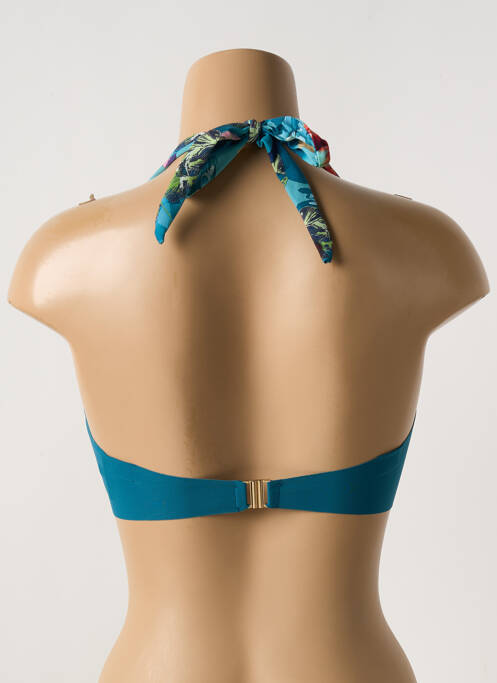 Haut de maillot de bain haut soutien-gorge moulé haut soutien-gorge moulé bleu PAIN DE SUCRE femme