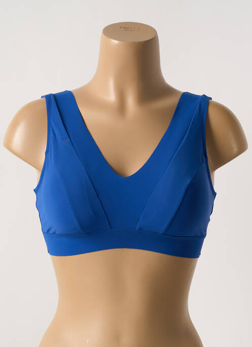 Haut de maillot de bain bleu PAIN DE SUCRE pour femme