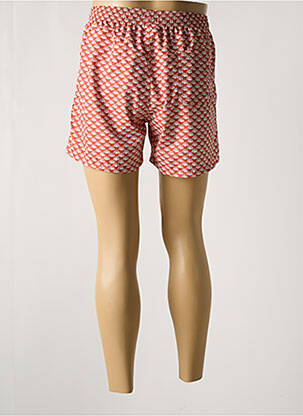 Short de bain imprimé fantaisie marron LOSAN homme