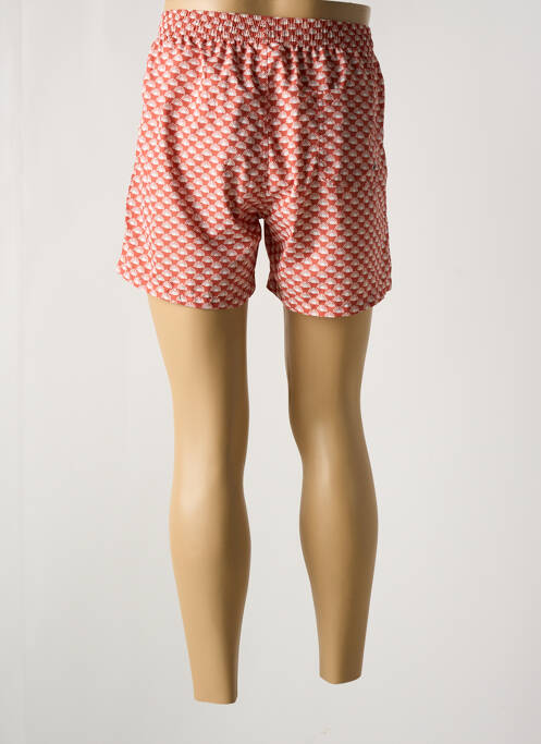 Short de bain marron LOSAN pour homme