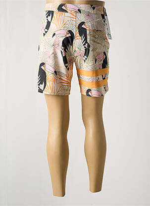Short de bain imprimé fantaisie orange HURLEY homme