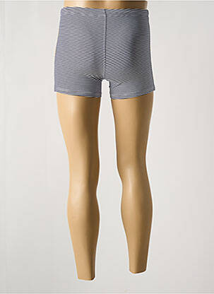 Short de bain imprimé fantaisie noir GRAIN DE SABLE homme