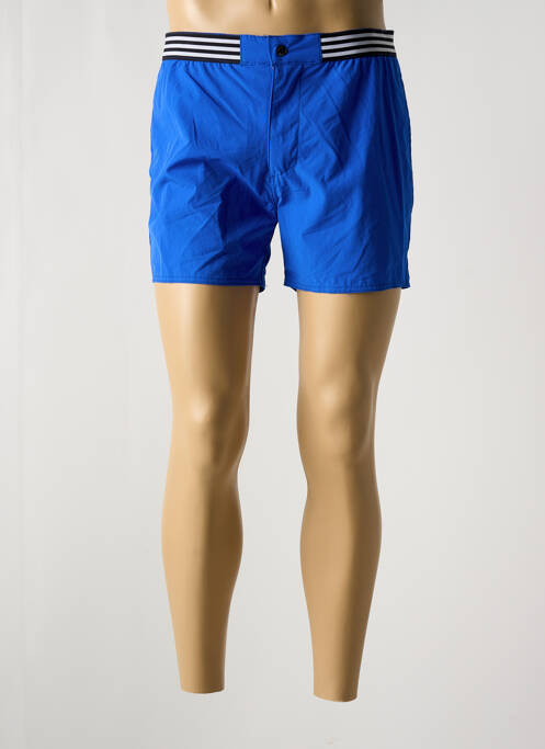Short de bain fond doublé bleu WAXX homme