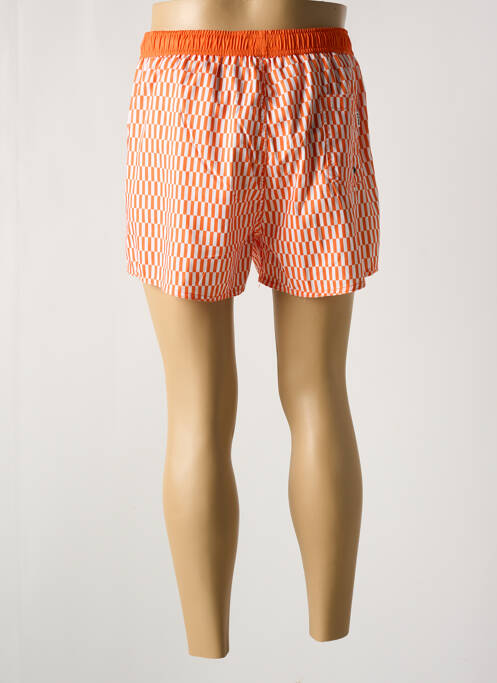 Short de bain orange WAXX pour homme