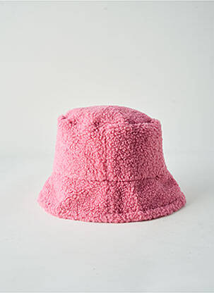 Bonnet fourrure synthétique rose COMPAÑIA FANTASTICA femme