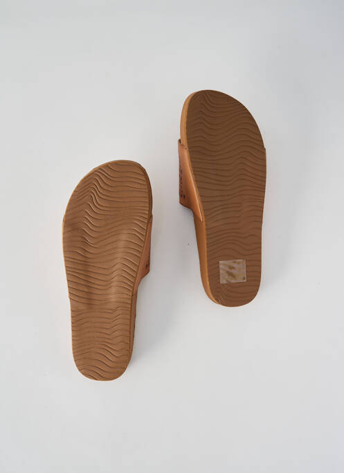 Mules/Sabots marron REEF pour femme