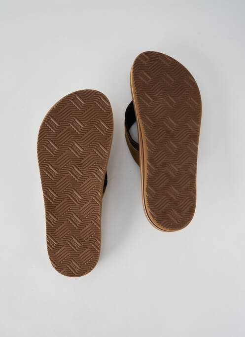 Tongs voute plantaire bout ouvert marron REEF homme