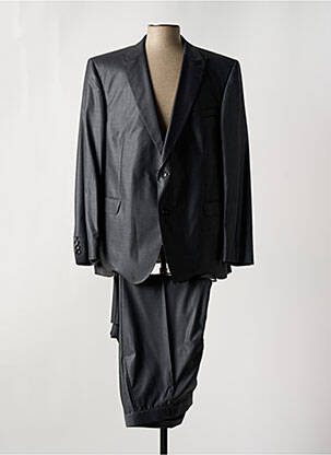 Costume de ville fermeture zippée sous rabat boutonné gris CARL GROSS homme