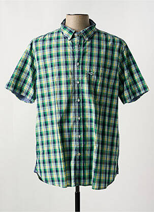 Chemise manches courtes vert CAMEL ACTIVE pour homme