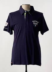 Polo bleu RUCKFIELD pour homme seconde vue
