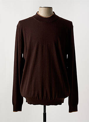 Pull marron ROY ROBSON pour homme