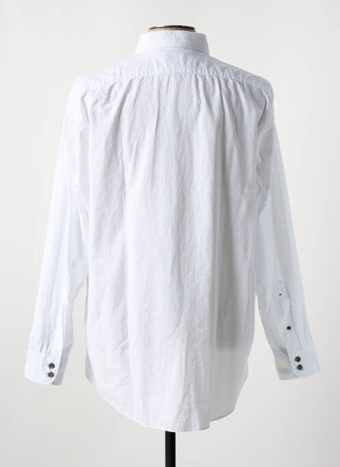 Chemise manches longues blanc OLYMP pour homme