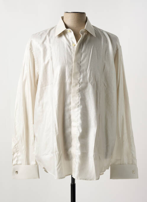 Chemise manches longues blanc TORRE pour homme