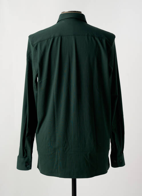 Chemise manches longues vert OLYMP pour homme
