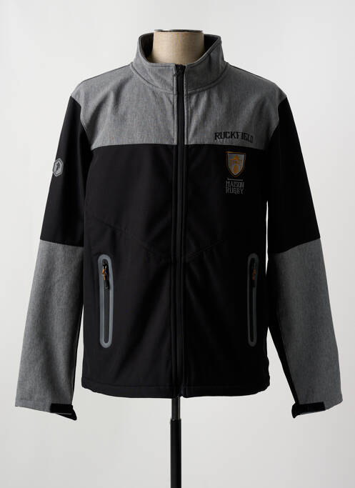 Veste casual noir RUCKFIELD pour homme