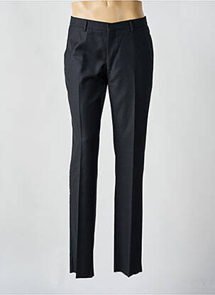 Pantalon slim tissage popeline taille normale noir SAINT HILAIRE homme