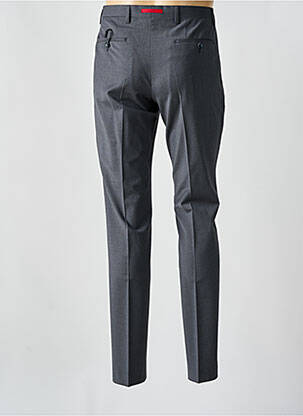 Pantalon slim tissage popeline taille normale gris ROY ROBSON homme