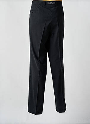 Pantalon droit tissage popeline taille normale noir CARL GROSS homme