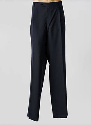Pantalon droit tissage popeline taille normale noir ROY ROBSON homme