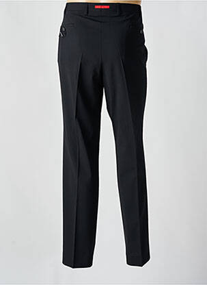 Pantalon slim tissage popeline taille normale noir ROY ROBSON homme