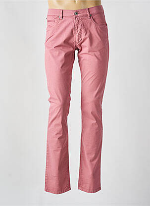 Jeans coupe slim stretch taille normale rose SAINT HILAIRE homme