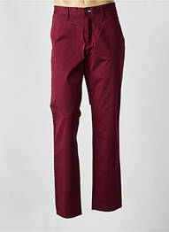 Pantalon chino stretch taille normale rouge GANT homme