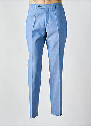 Pantalon slim tissage popeline taille normale bleu ROY ROBSON homme