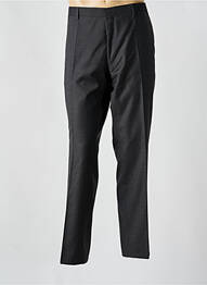 Pantalon droit fermeture zippée sous rabat avec crochet taille normale gris ROY ROBSON homme